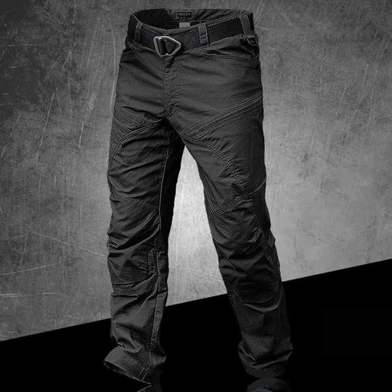 Pantalon cargo homme waterproof pêche randonnée - Élastique jogger trekking résistant aux intempéries
