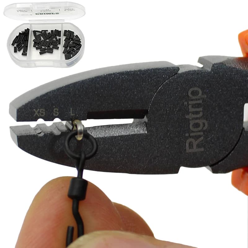 Pince à sertir pour fluorocarbone 0.5-0.7mm - Outil pêche carpe chod rig boom