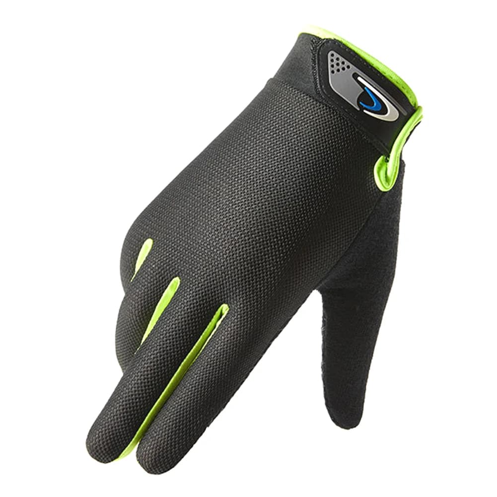Gants pêche doigts complets été homme femme - Respirants tactiles VTT longue durée accessoires