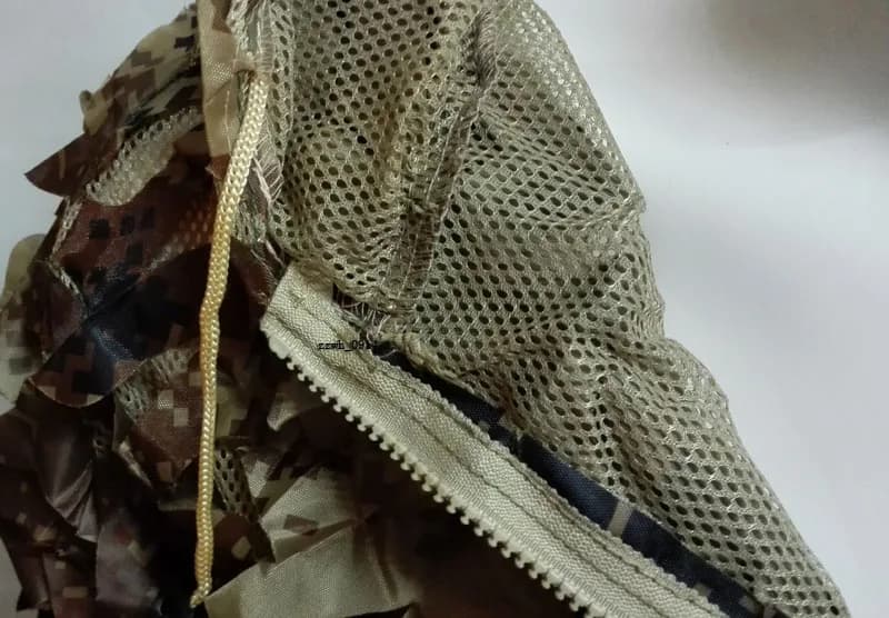 Ghillie Suit Désert Numérique 3D Bionique - Veste Pantalon Camouflage Pêche Aride