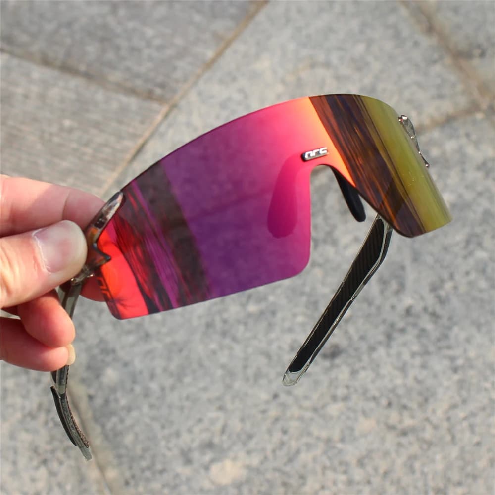 Lunettes de sport NRC 3 lentilles UV400 TR90 vélo VTT pêche randonnée hommes femmes
