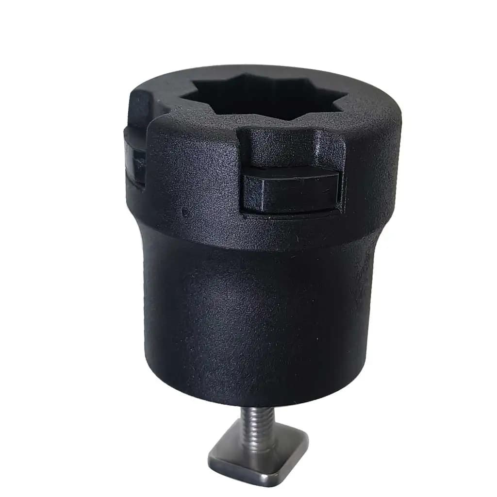 Adaptateur rail coulissant pour kayak - support GPS sondeur pêche montage base étoile marine canoë