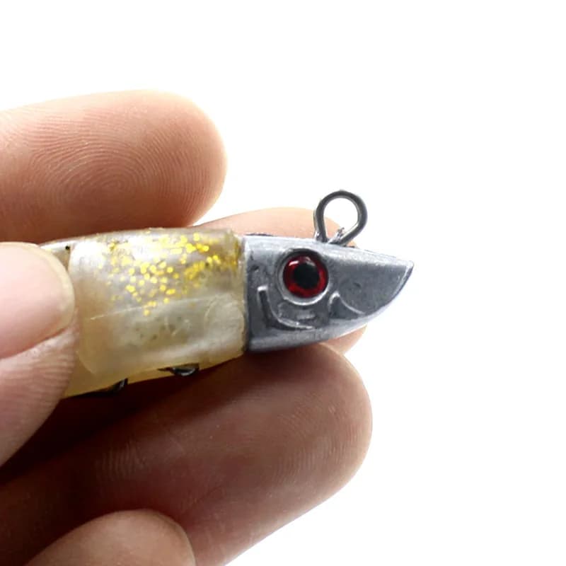 Jigging Soft Bait 10cm15g et 13cm26g - leurres souples jig pour pêche en mer et pike swimbait