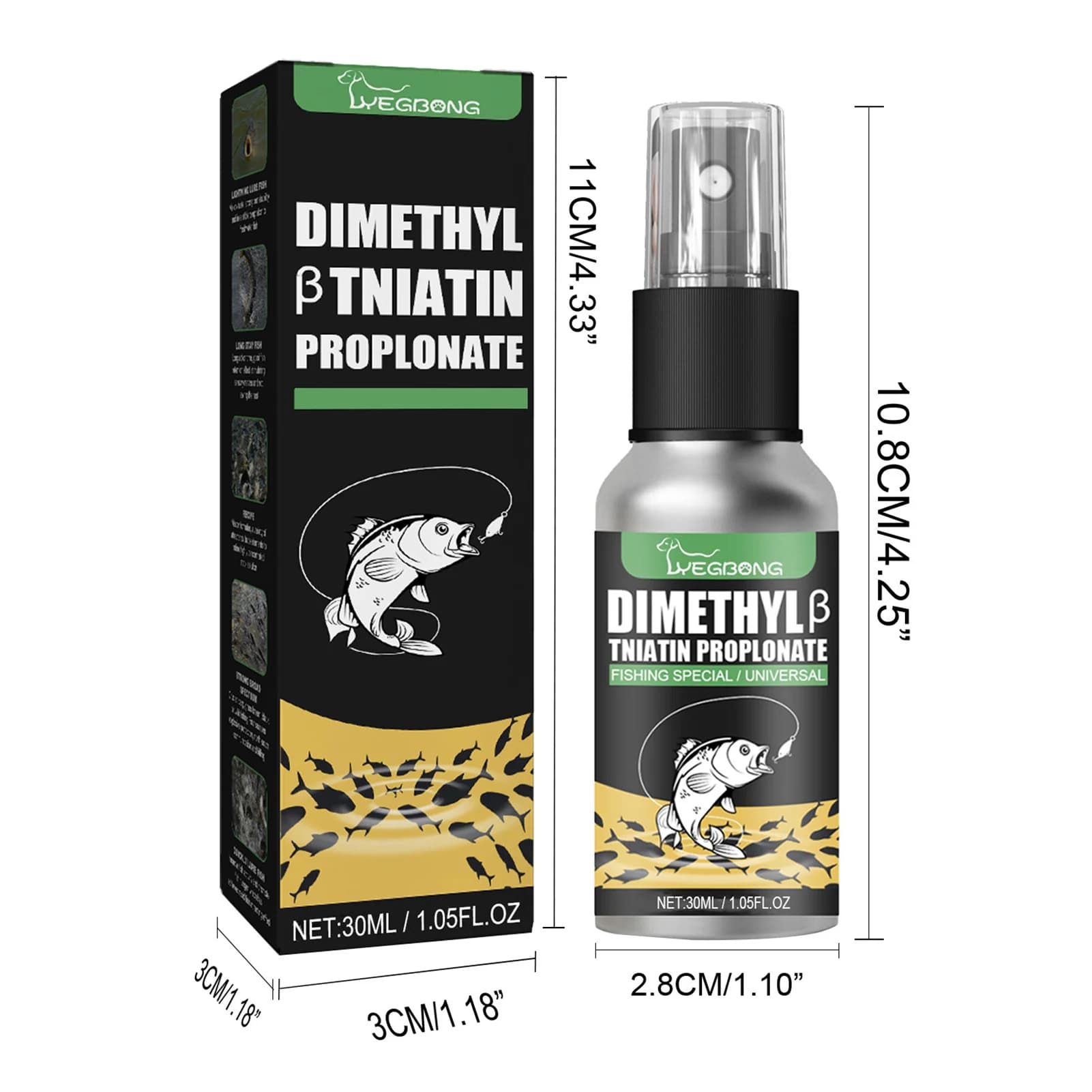 Spray attractant pour poissons puissant et portable, améliorez votre taux de réussite à la pêche