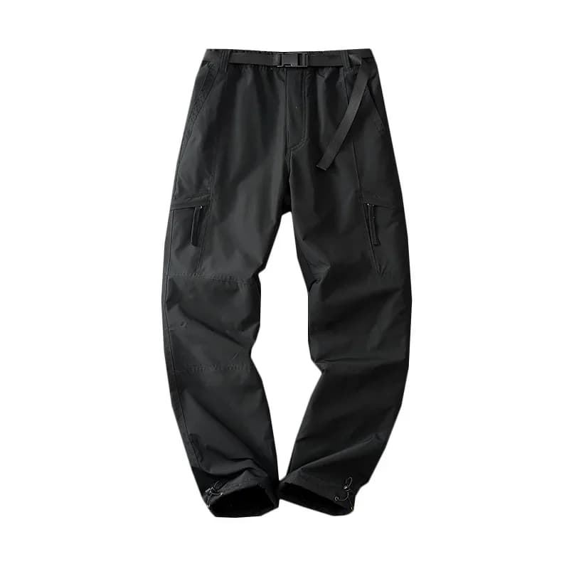 Pantalon randonnée homme doublé polaire - Hiver automne imperméable pêche trekking montagne