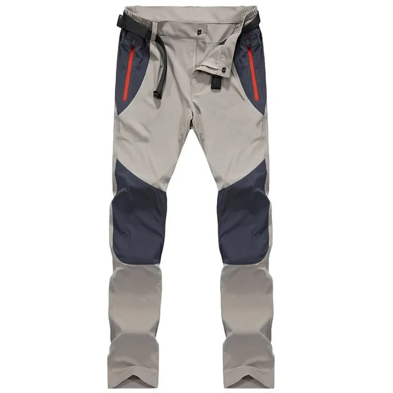 Pantalon cargo tactique été homme léger décontracté imperméable multi-poches randonnée pêche outdoor