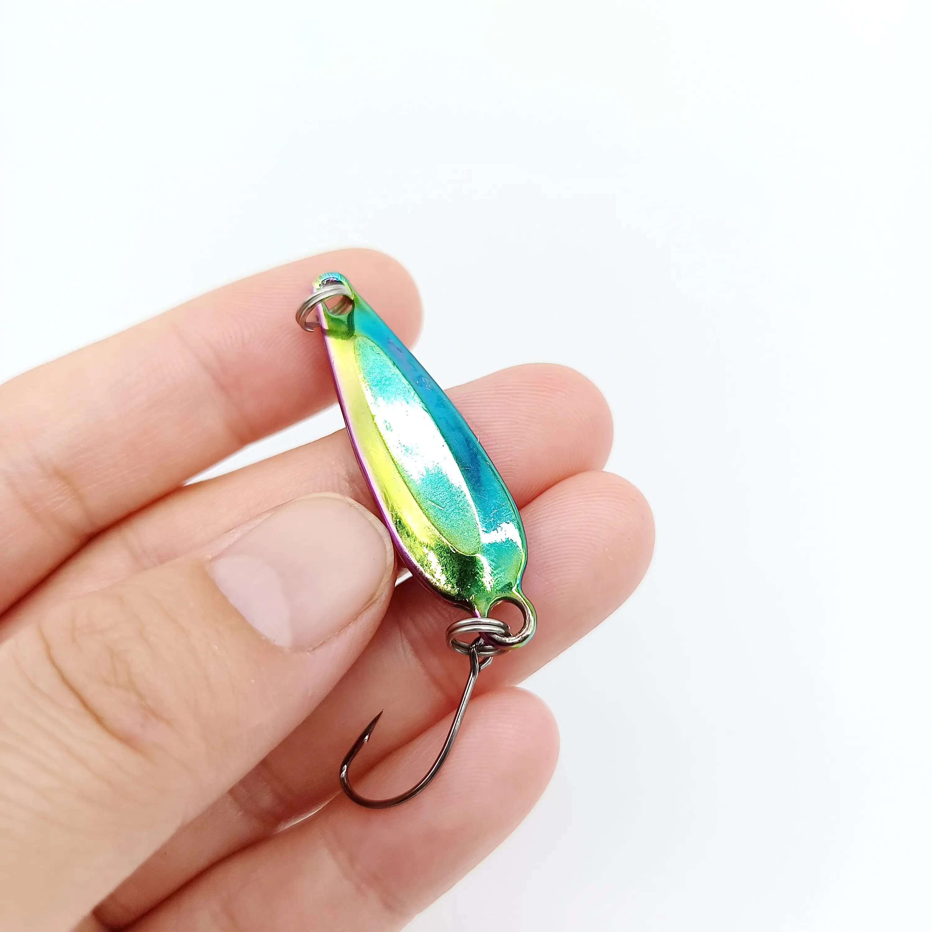 Leurre métal spinner DUODUOYU 1.1g à 7g pour pêche au bar et eau salée - Appât artificiel haute performance