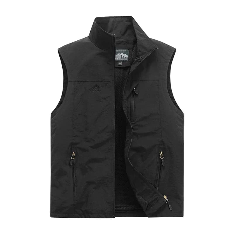 Veste polaire homme respirante chaude et coupe-vent pour randonnée et camping printemps automne
