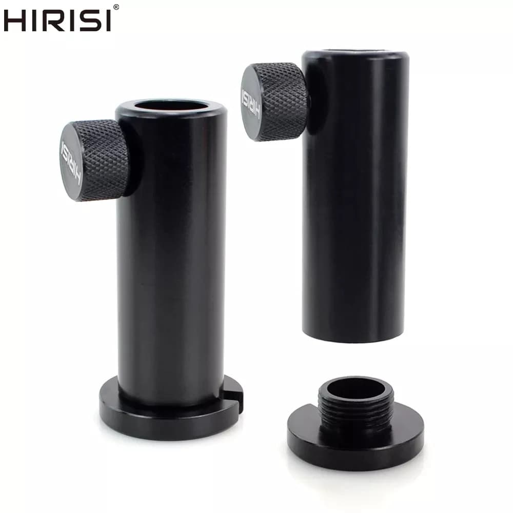 Support de canne en aluminium pour pêche à la carpe - Porte-canne réglable avec vis pour plateforme