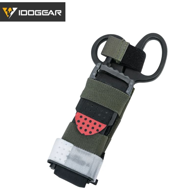Porte-ciseaux de chasse IDOGEAR avec poche tourniquet MOLLE - Accessoire EMT pour pêcheur