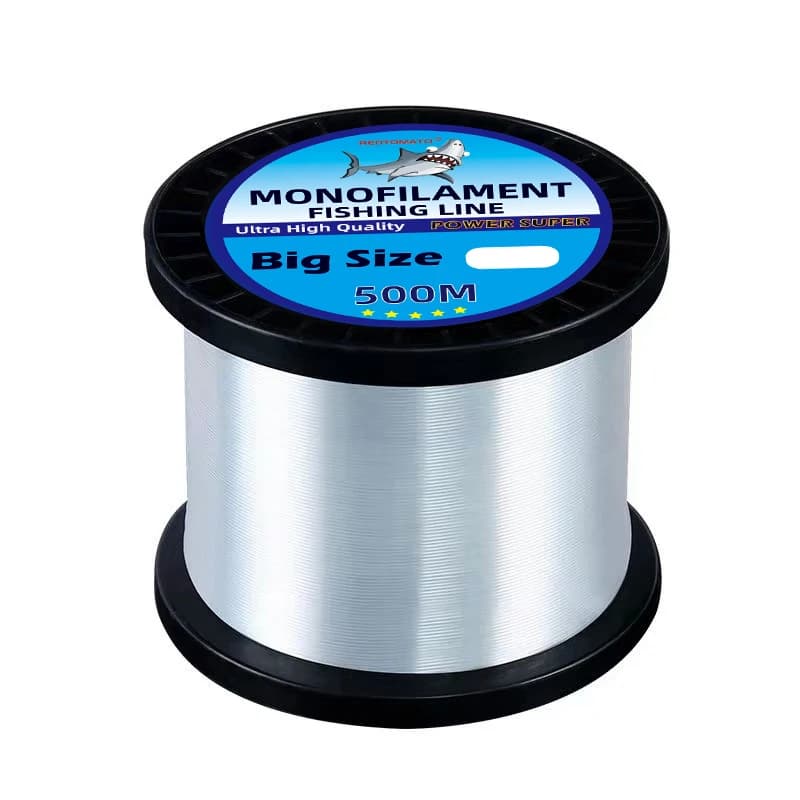 Ligne de pêche monofilament 0.6 à 1.0mm 500m - Nylon épais pour pêche en mer et surfcasting