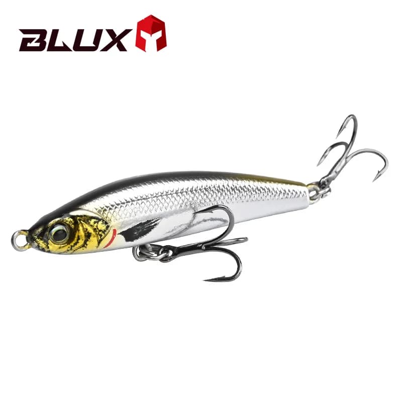 Leurre dur pêche en mer BLUX EXILE 50 8G, leurre sinking pencil stick appât minnow lipless