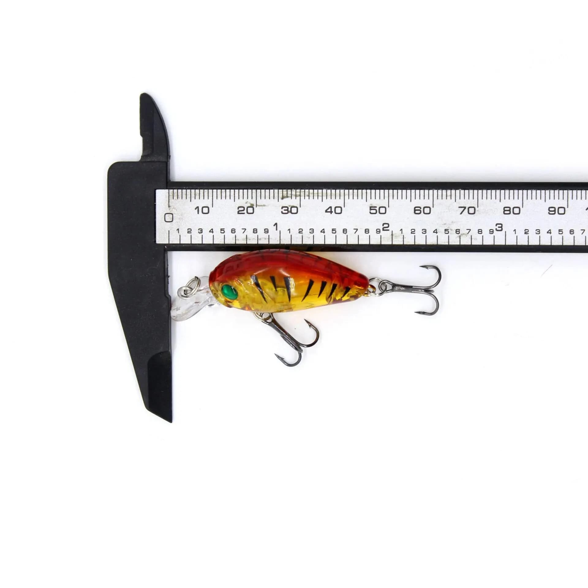 Leurres crankbait profonds 4.8cm 3.8g - Leurres durs plongeurs avec cliquetis - Appâts pêche