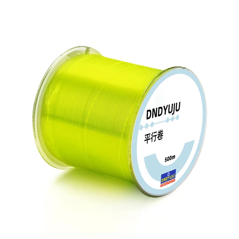 Ligne de pêche monofilament nylon DNDYUJU 500 mètres haute résistance 2LB à 40LB pour tracas