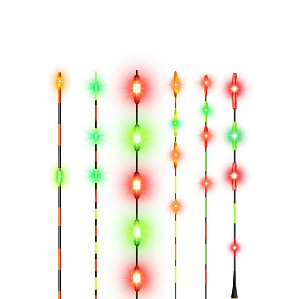 10 modèles flotteurs LED intelligents ultra sensibles - Détection morsure induction électronique pêche France