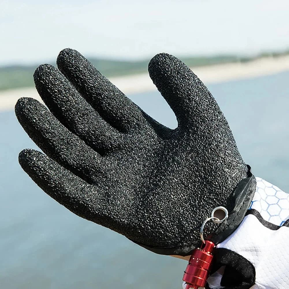 Gants de pêche antidérapants et durables, imperméables et résistants aux coupures pour la pêche et le travail