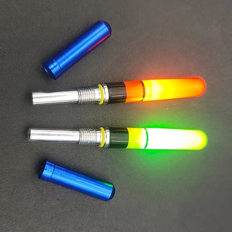 Flotteur lumineux LED pour pêche de nuit avec pile électrique et lumière intégrée