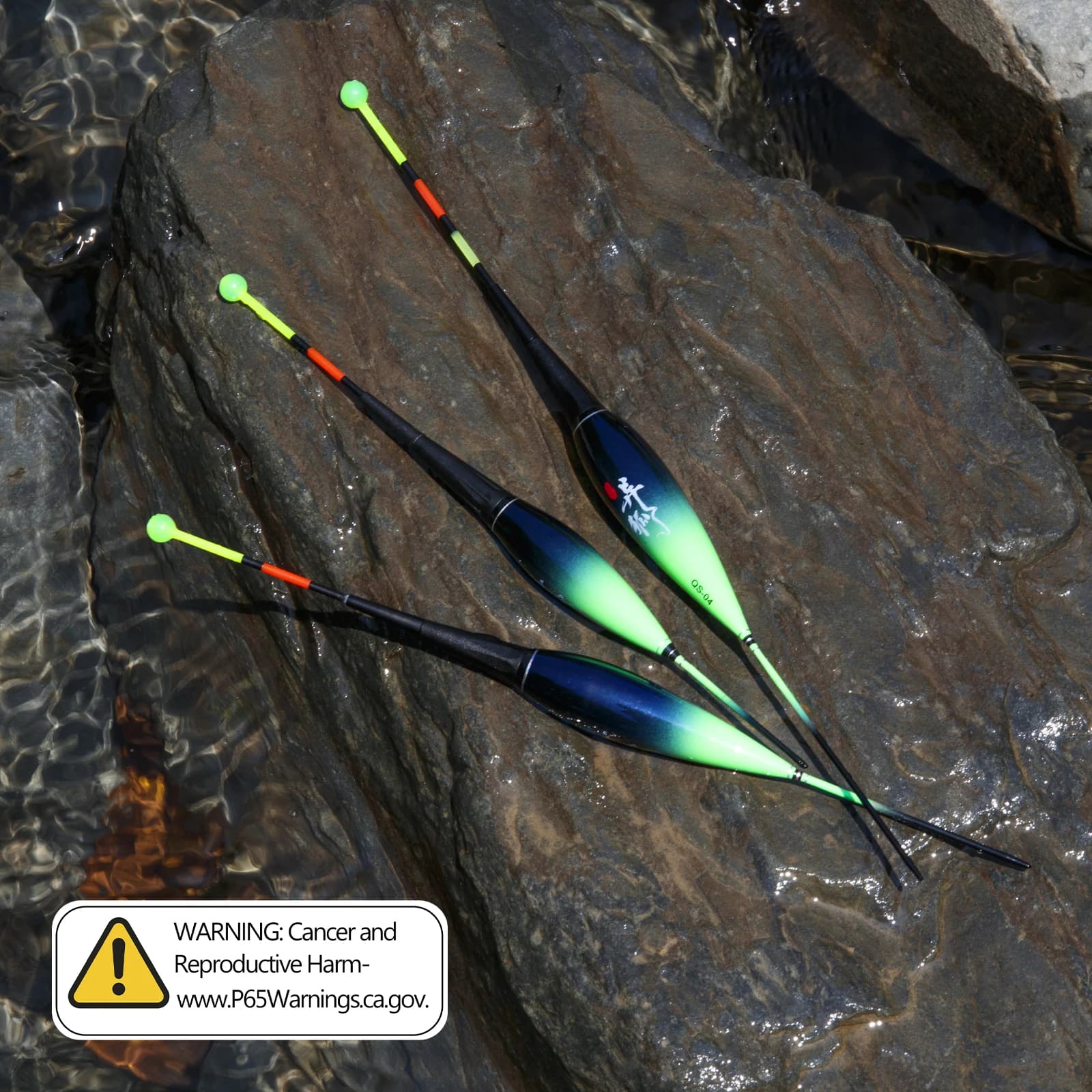 3 flotteurs luminescents LED pour pêche de nuit, capteur de gravité et changement de couleur, 1.2g