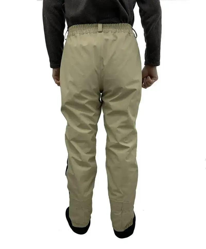 Waders taille haute pêche à la mouche 3 couches - Pantalons de pêche imperméables respirants durables chasse canard