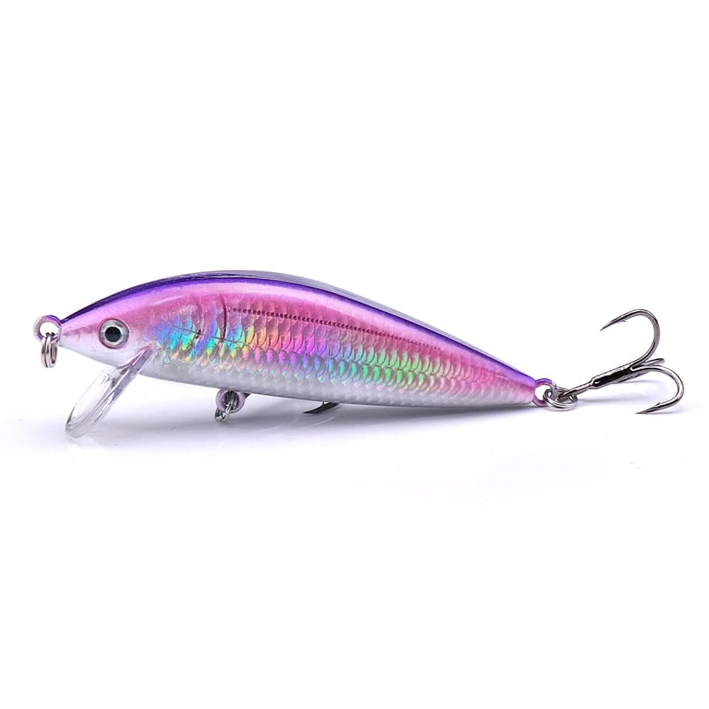 Leurre minnow coulant VTAVTA 7cm/10g pour truite et brochet, appât dur jerkbait pêche en eau douce