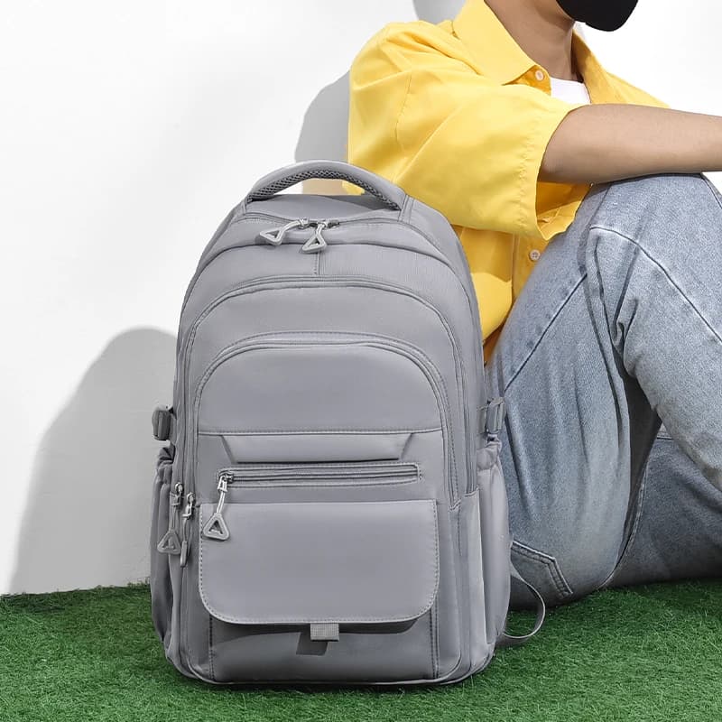Sac à dos pêche Oxford imperméable multi-couches grande capacité pour randonnée et voyage