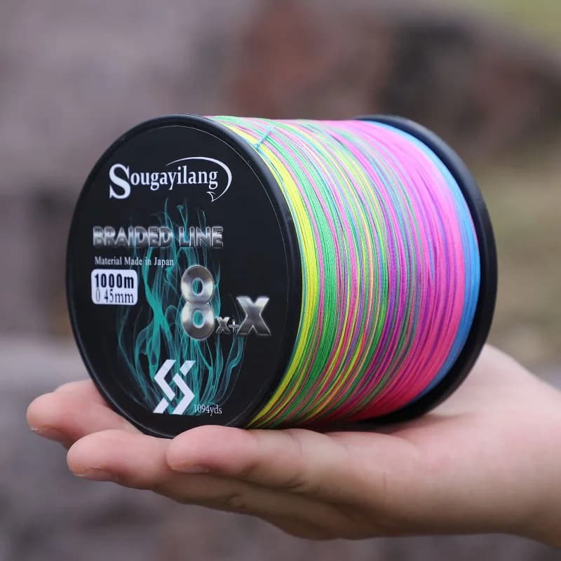 Ligne pêche PE 9 brins Sougayilang 300m-1000m - Multifilament pour carpe - Outil pesca professionnel