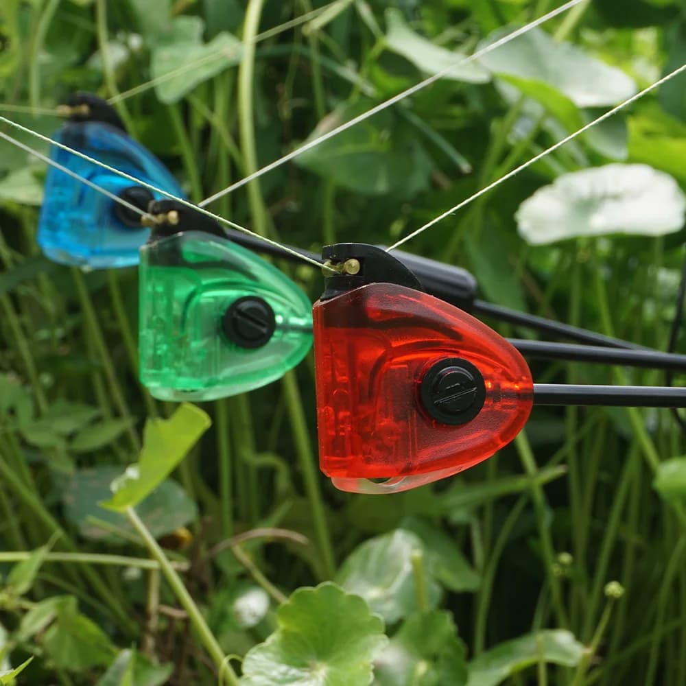 Hirisi B2045 indicateurs de touche LED 4 couleurs - Swinger carpe à connecteur rapide et poids réglable