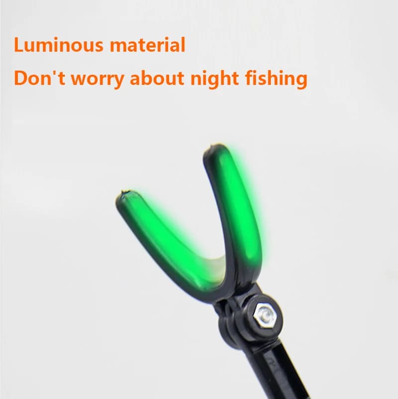 Support canne pêche 360° rotatif 2 pièces - Rack pont raft fixation anti-dérapant lumineux renforcé