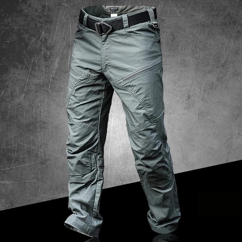 Pantalon cargo homme waterproof pêche randonnée - Élastique jogger trekking résistant aux intempéries