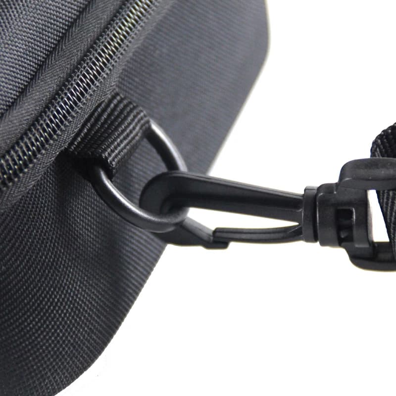 Sac de transport EVA pour canne et moulinet JSFUN - Étui anti-choc portable avec sangle pour pêche nomade