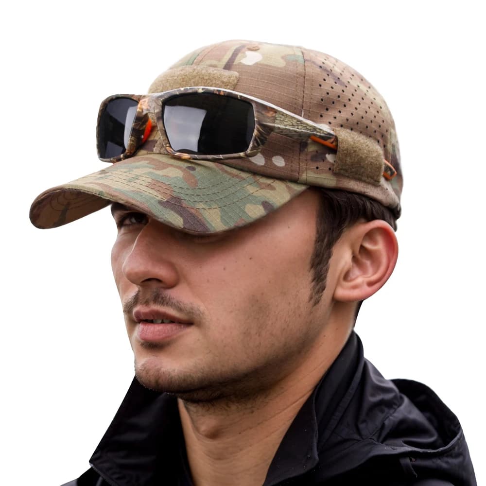 Casquette snapback camouflage pêche unisexe - Chapeau streetwear ajustable pour pêcheurs hommes femmes