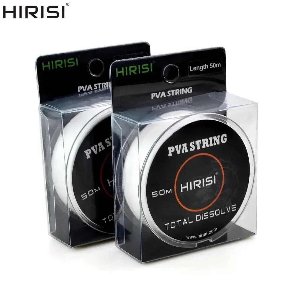 Bobine de fil PVA 100m Hirisi - Fil soluble pour esches et bouillettes pour pêche de la carpe