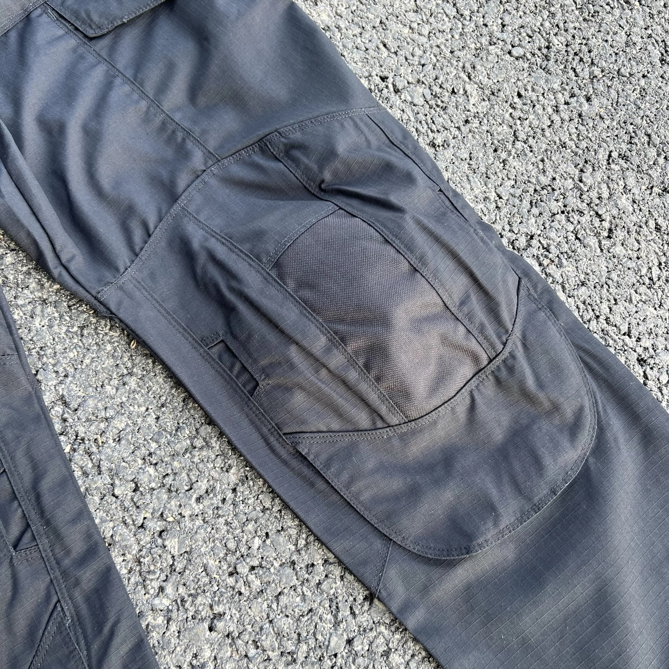 Pantalon tactique noir Tom résistant déchirures - Entraînement pêche sport outdoor AR training