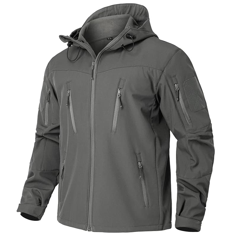 Veste tactique pêche ski - Vêtement technique professionnel pour pêche hivernale