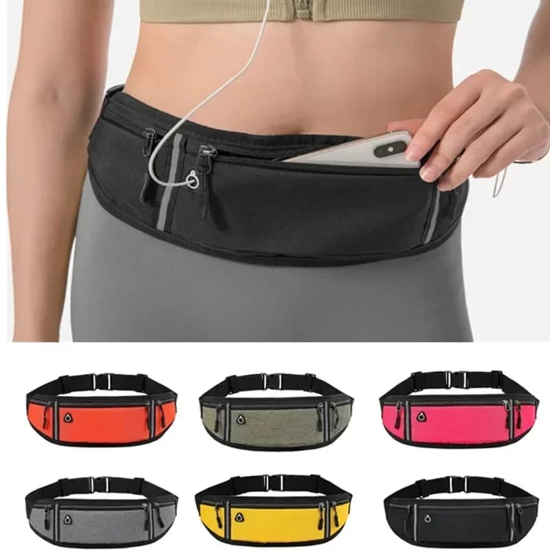 Sac banane sport femme et homme multifonction pour running, téléphone, pêche - pratique et tendance