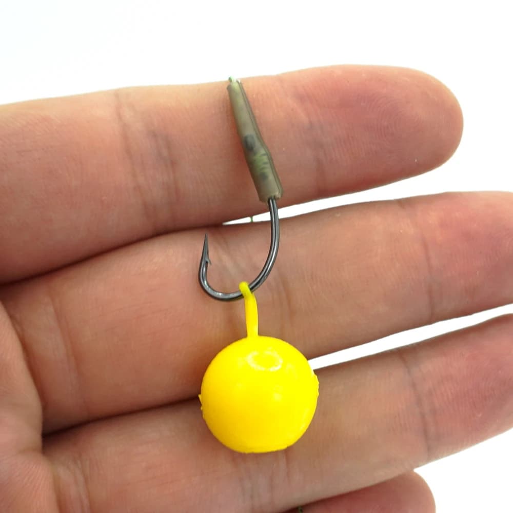 8 boules flottantes aromatisées maïs Hirisi - appâts souples en silicone pour pêche