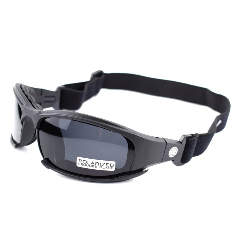 Lunettes de sport militaires anti-UV pour vélo randonnée pêche - protection solaire optimale