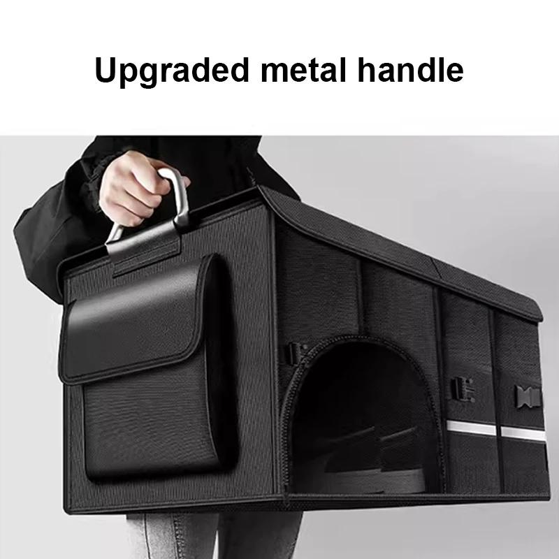 Coffre de rangement pliable 110L étanche Oxford - Organisateur voiture pour camping et pêche