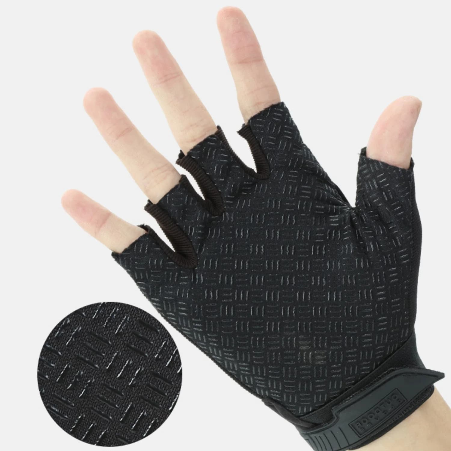 Gants tactiques demi-doigts anti-dérapants respirants vélo chasse pêche printemps été