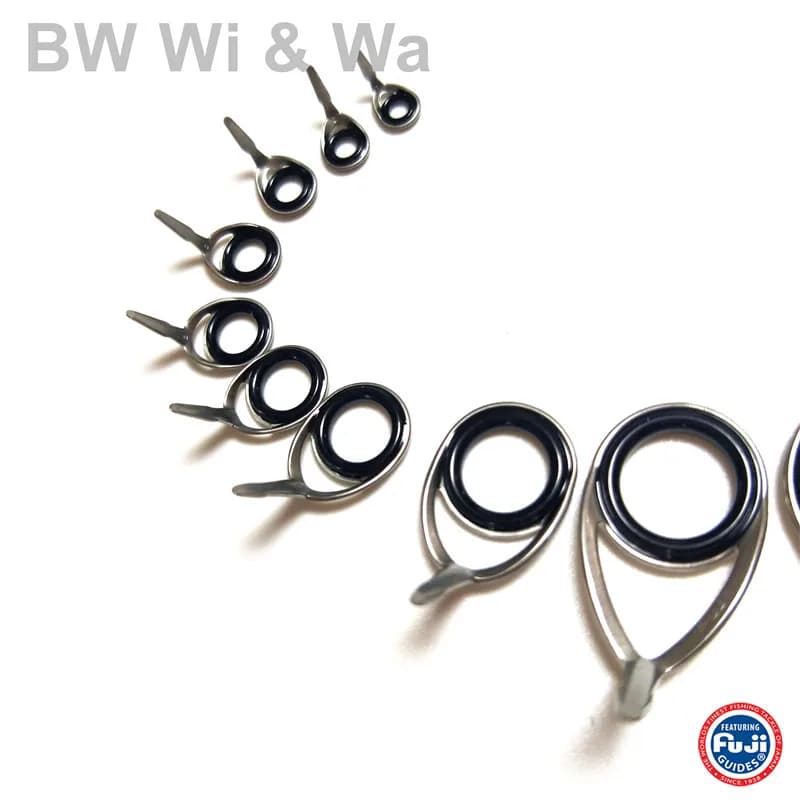 Anneau Fuji KT KL guide single foot casting spinning réparation montage canne BR Wi Wa - Pièce détachée