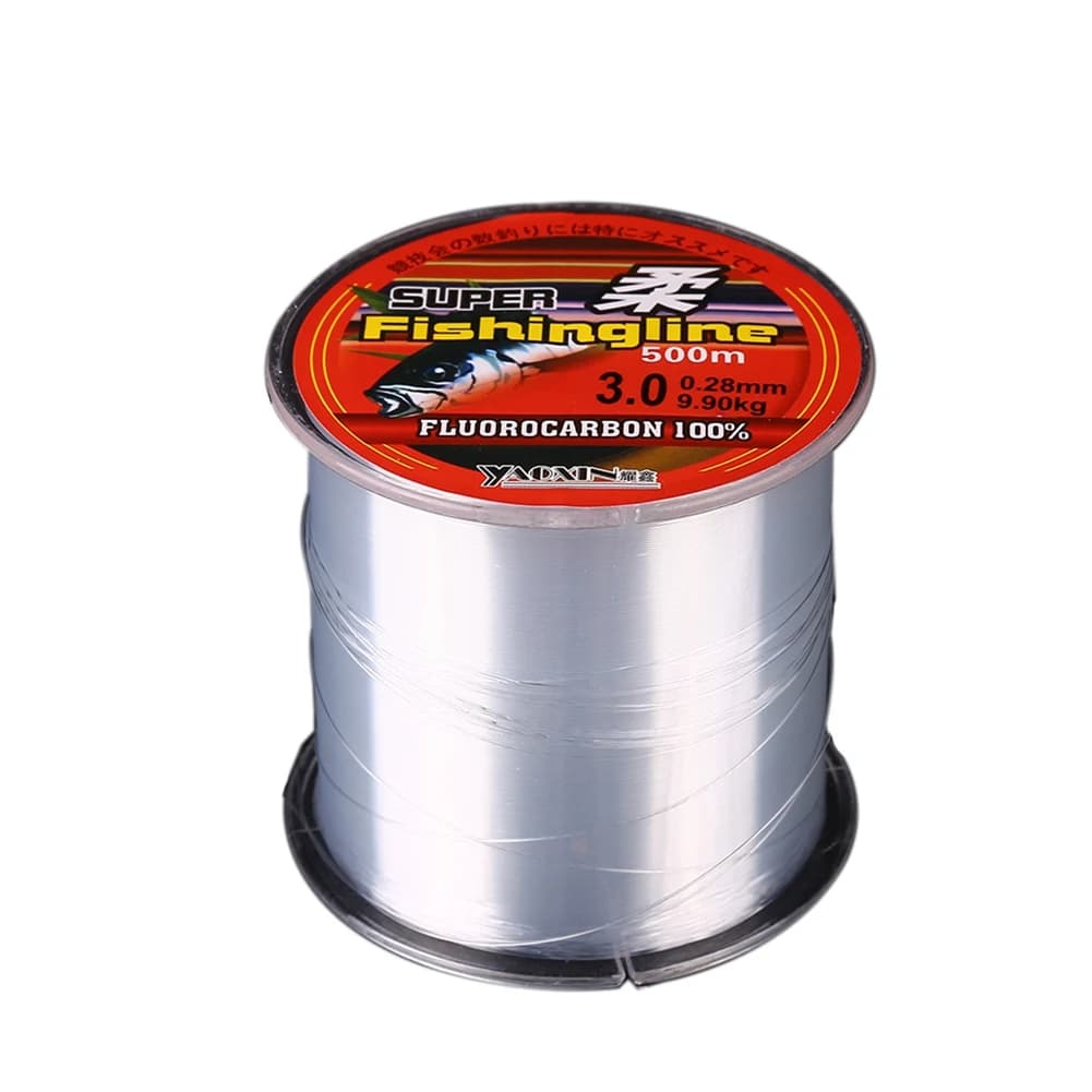 Ligne de pêche nylon multifilament super résistante 200m 300m 500m pour tous types de pêche