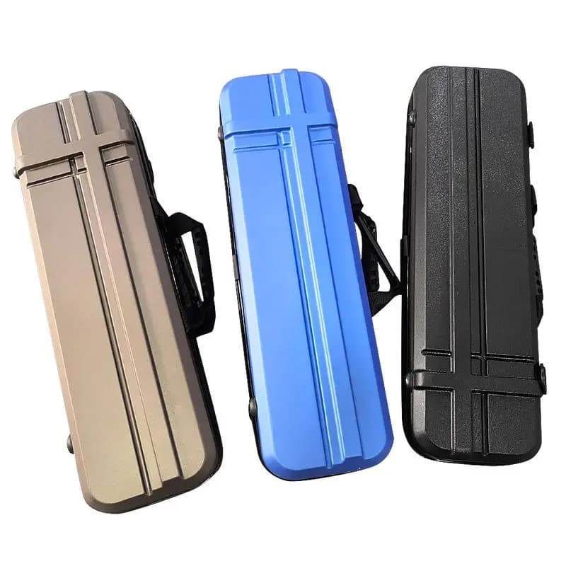 Étui rigide portable pour canne à pêche en ABS avec choix de tailles 70cm à 130cm pour pêche nomade