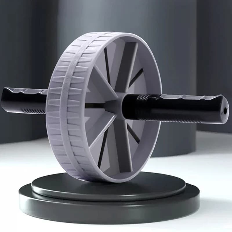 Rouleau abdominal silencieux pour exercices à domicile - Tonifiez votre ventre et taille efficacement
