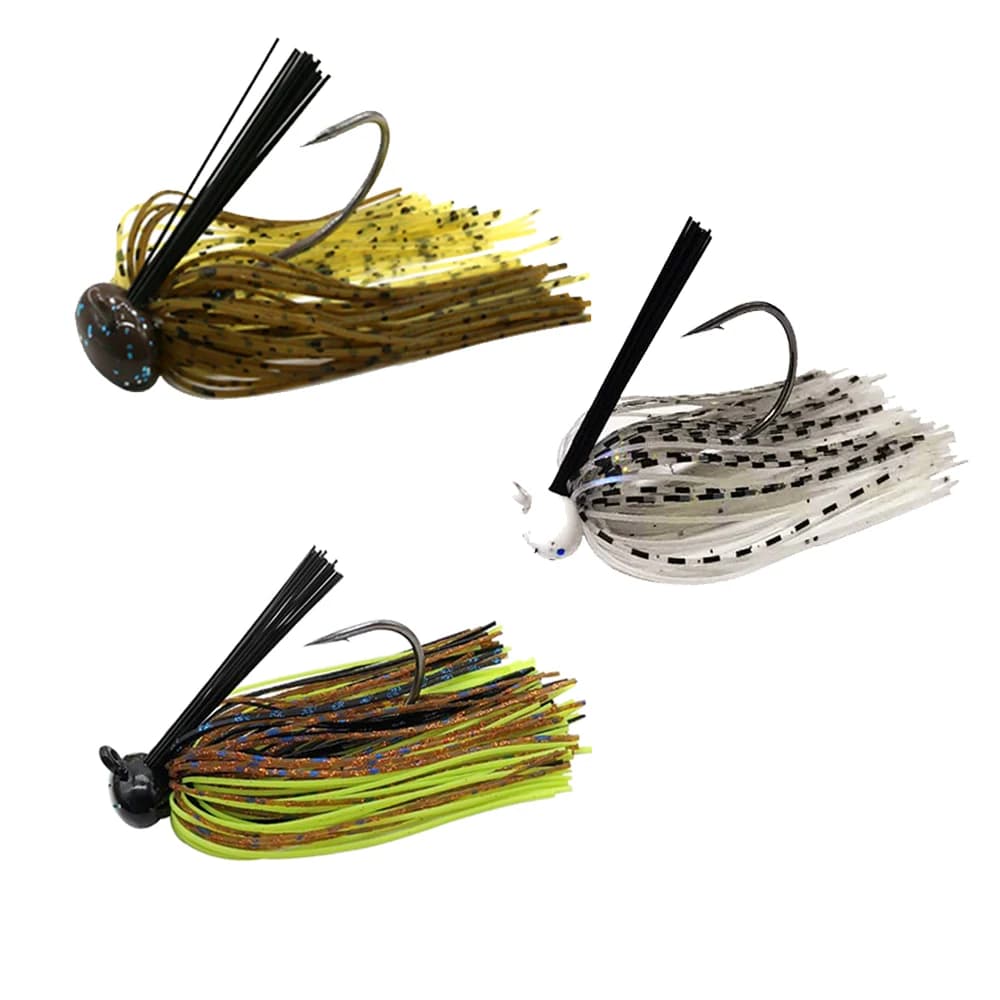 Leurre chatterbait pêche du bass weedless leurre spinner 12g 16g appât souple leurre vibrant