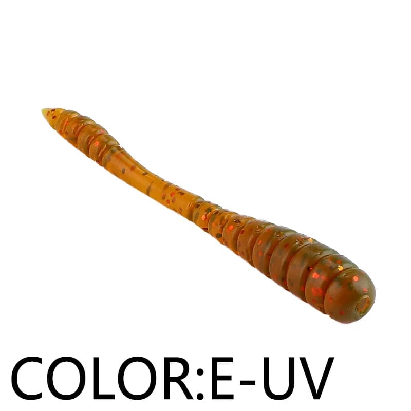 Leurres souples Tipsy Fish 3cm 5cm Supercontinent - Appâts tremblants pour pêche en eau douce