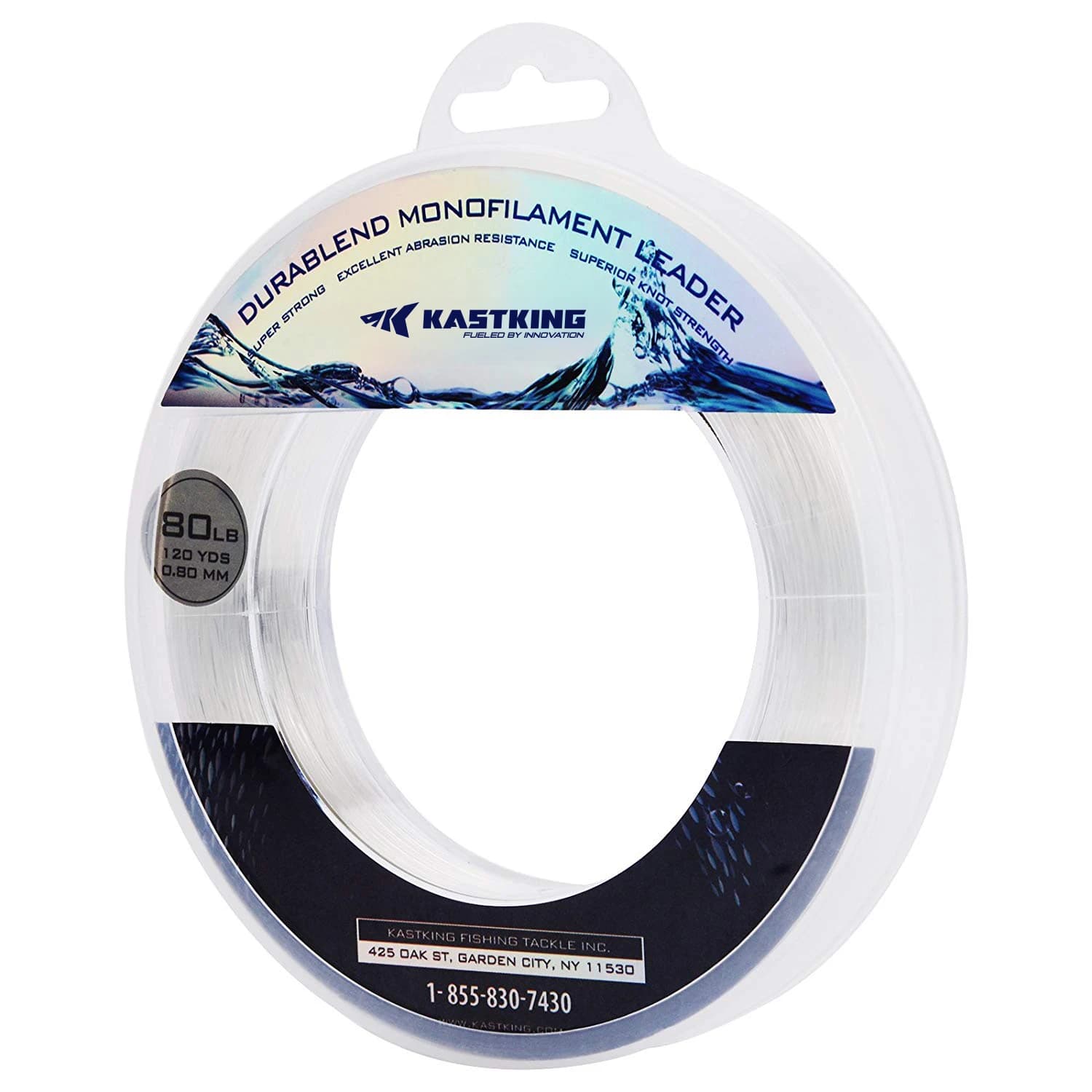 Ligne de Pêche Nylon Monofilament Super Résistante 20-200LB pour la Pêche en Bateau - KastKing