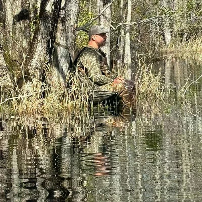 Chaise camouflage pêche et chasse suspendue arbre - Hamac portable léger pour camping