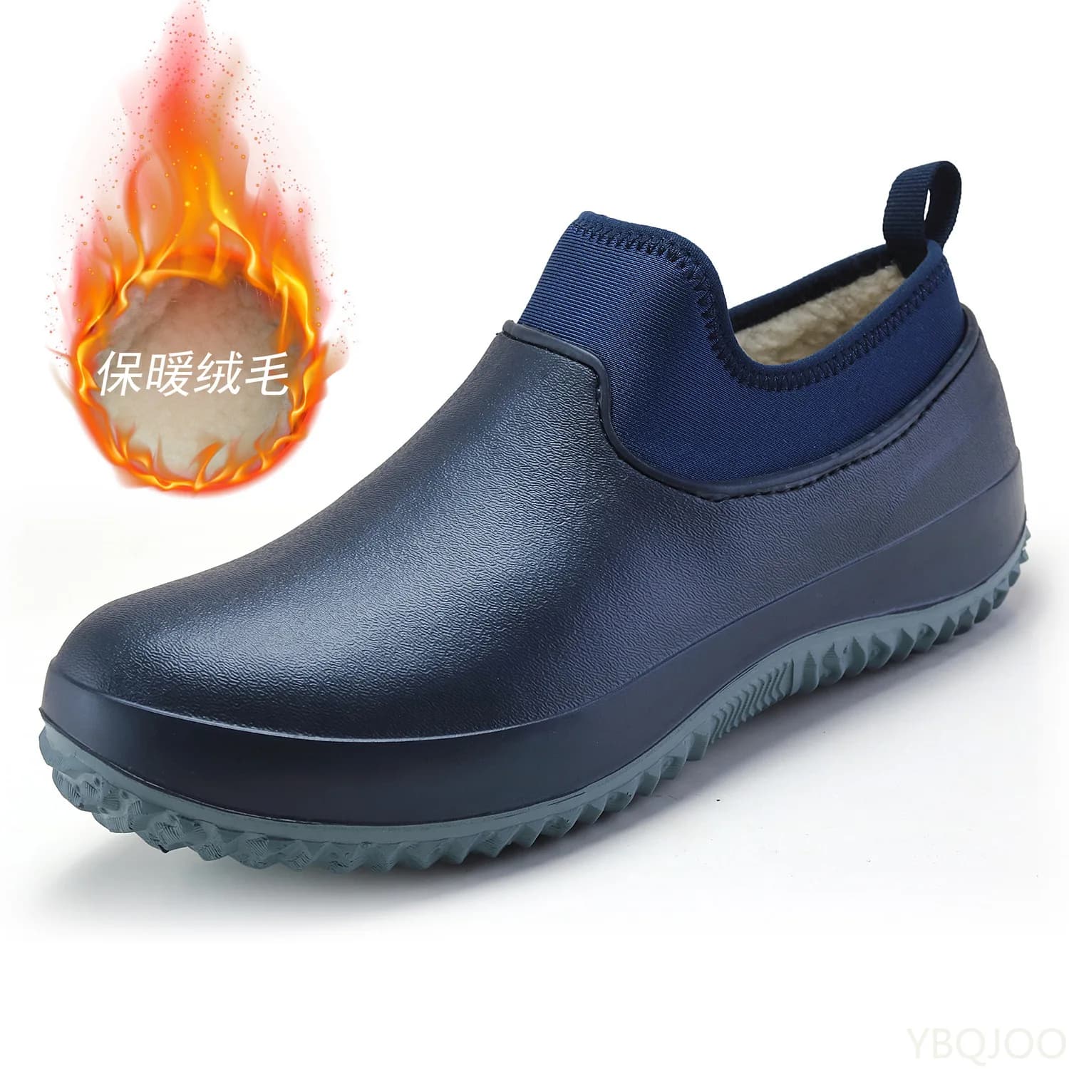 Chaussures de travail cuisine homme antidérapantes imperméables chef pêche bottes pluie