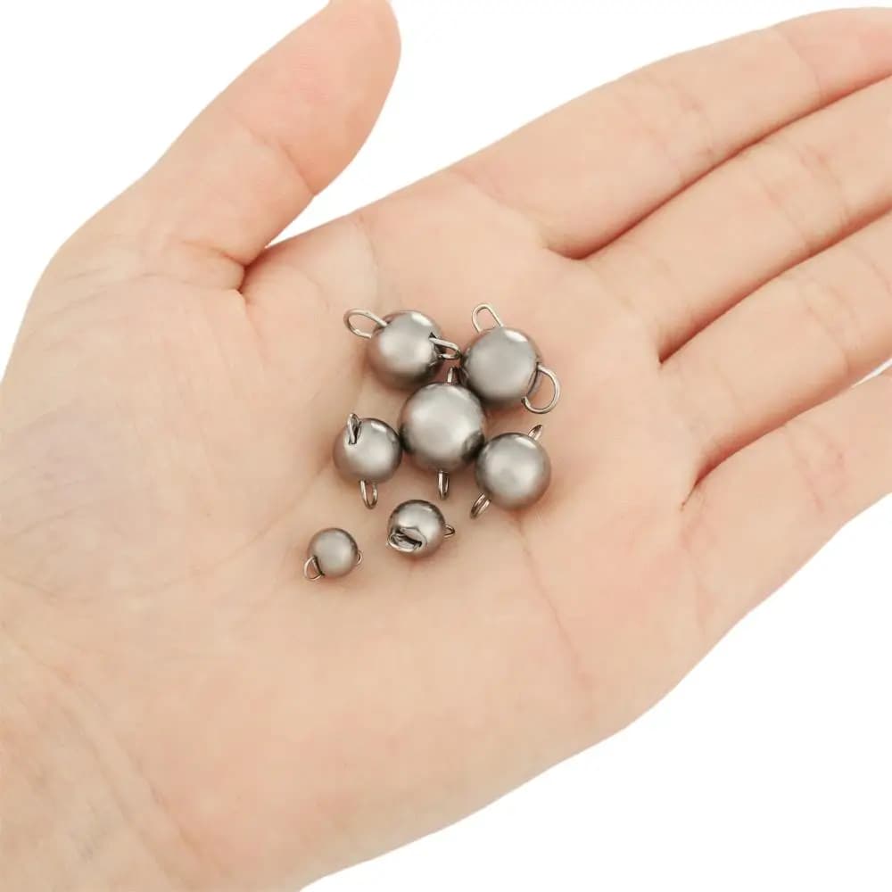Plombs de pêche plombées tête jig 1g à 12g pour leurres souples aggraver hameçon accessoires