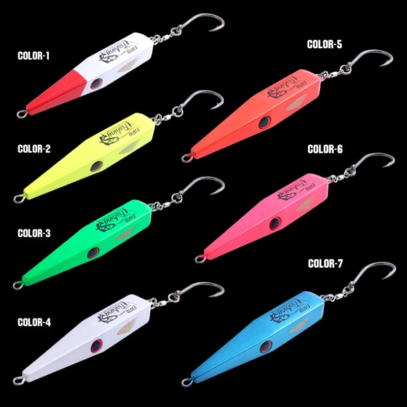 Leurre dur FJORD Pencil Bait 42g 84g glow pour la pêche au thon en mer la nuit
